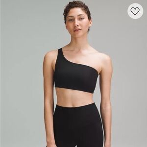 Ribbed Nulu Asymmetrical Yoga Bra *Light Support, A/B Cup